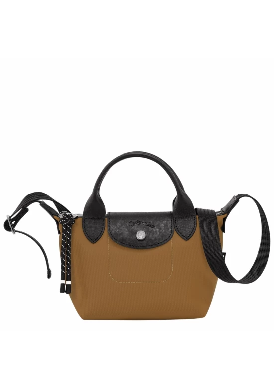 Longchamp Le Pliage Energy Xs Handbag Recycled Canvas Tobacco Women