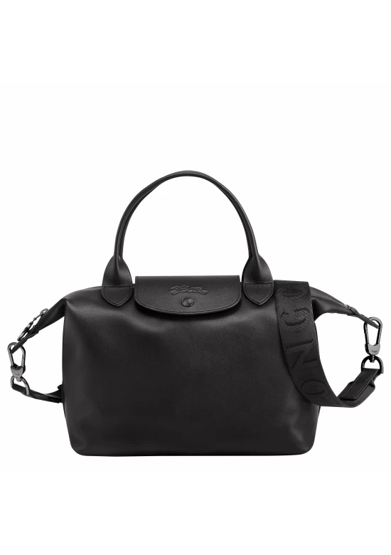 Longchamp Le Pliage Xtra S Handbag Black Leather Women