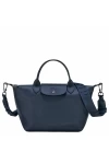 Longchamp Le Pliage Xtra S Handbag Navy Leather Women