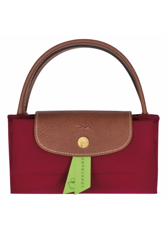 Longchamp Le Pliage Original S Handbag Recycled Canvas Red Women