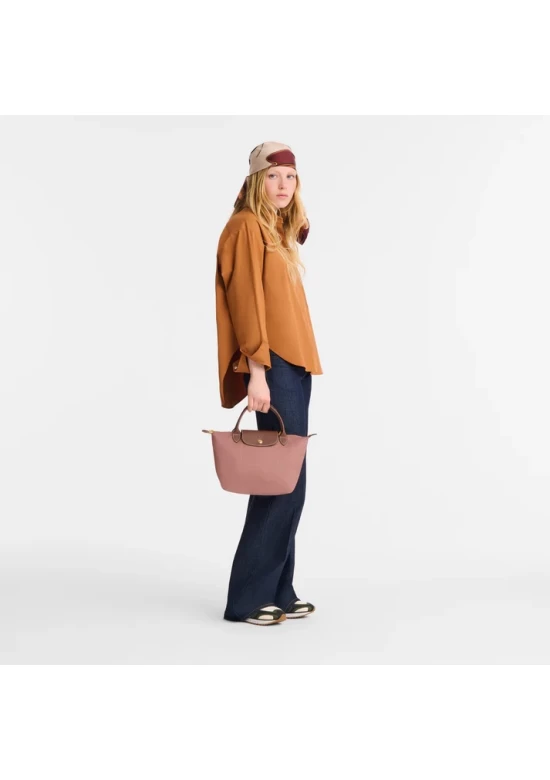 Longchamp Bag Le Pliage Original S Handbag Pink Tea Recycled Canvas Women