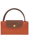 Longchamp Bag Le Pliage Original S Handbag Brick Recycled Canvas Women