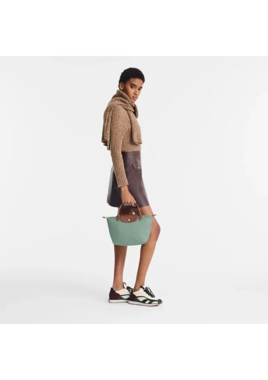 Longchamp Bag Le Pliage Original S Handbag Celadon Recycled Canvas Women