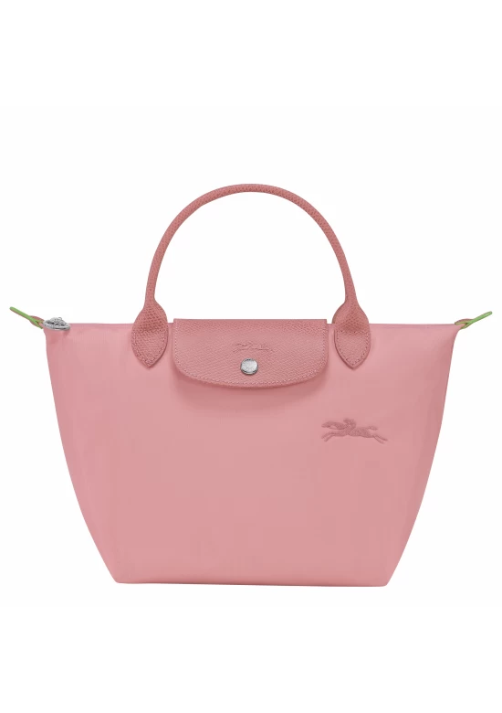 Longchamp Le Pliage Green S Handbag Recycled Canvas Petal Pink Women