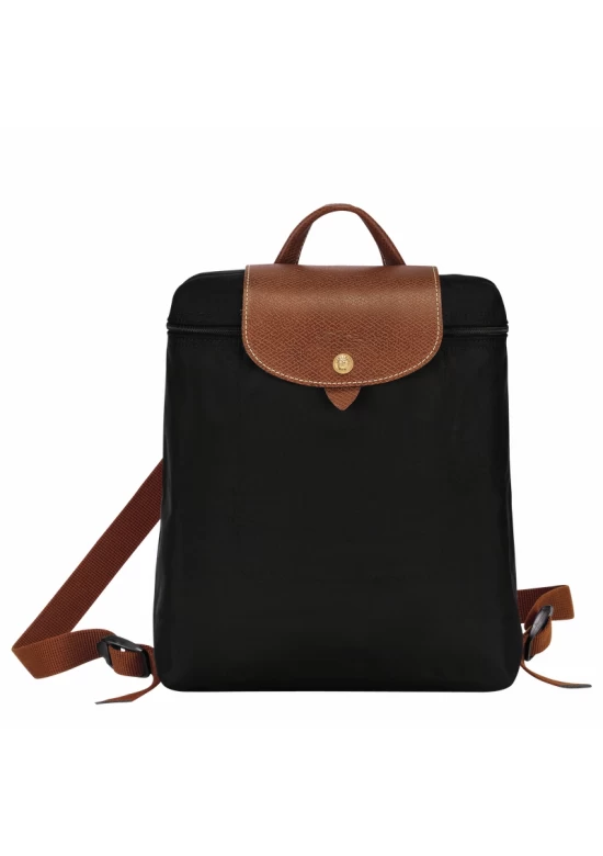 Longchamp Le Pliage Original Backpack Recycled Canvas Black Women