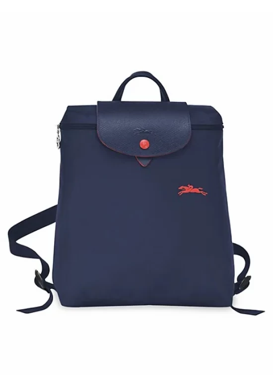 Longchamp Le Pliage Club Backpack Navy 70th Anniversary Edition Women