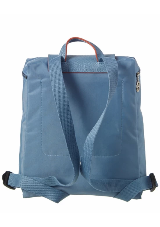 Longchamp Le Pliage Club Backpack Blue Mist 70th Anniversary Edition Women