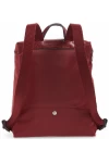 Longchamp Le Pliage Club Backpack Garnet Red 70th Anniversary Edition Women