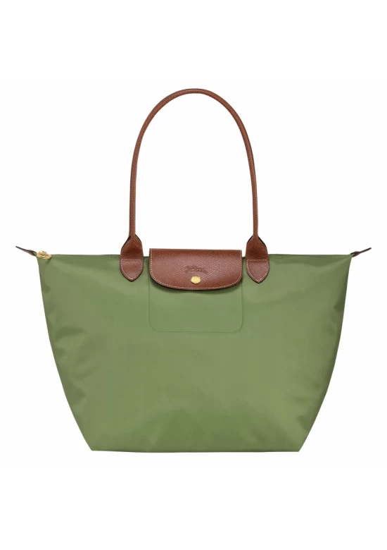 Longchamp Le Pliage Original L Tote Bag Recycled Canvas Lichen Women