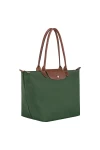 Longchamp Bag Le Pliage Original L Tote British Green Recycled Canvas Women