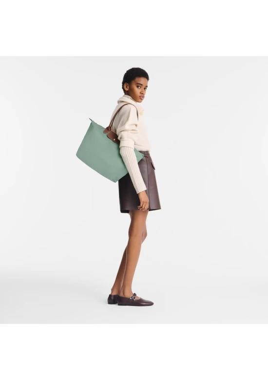 Longchamp Bag Le Pliage Original L Tote Bag Celadon Recycled Canvas Women