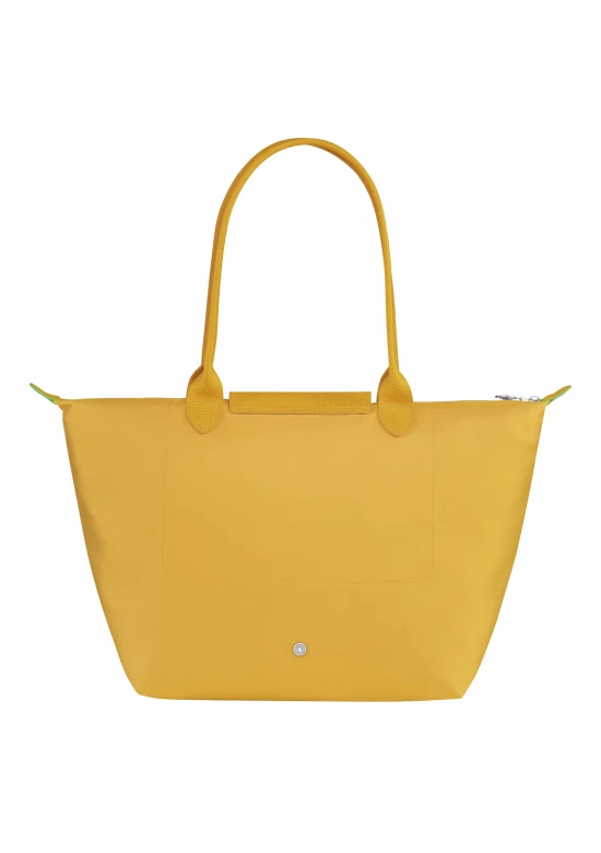 Longchamp Le Pliage Green L Tote Bag Recycled Canvas Corn Women