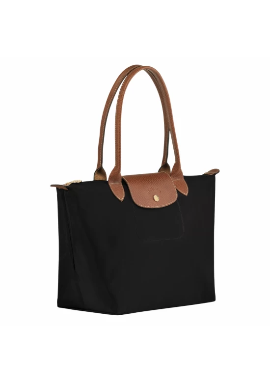 Longchamp Le Pliage Original M Tote Bag Recycled Canvas Black Women