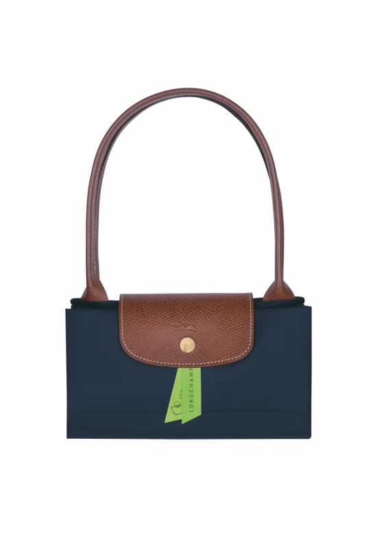 Longchamp Le Pliage Original M Tote Bag Recycled Canvas Navy Women