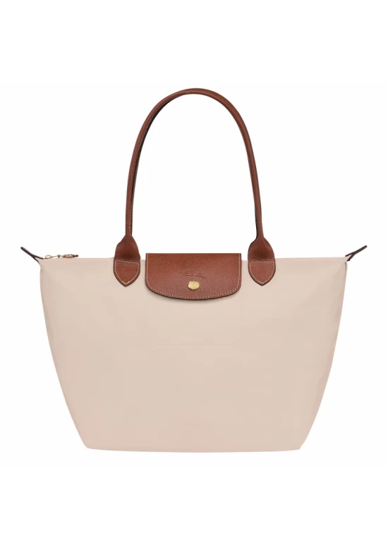 Longchamp Le Pliage Original M Tote Bag Recycled Canvas Paper Women