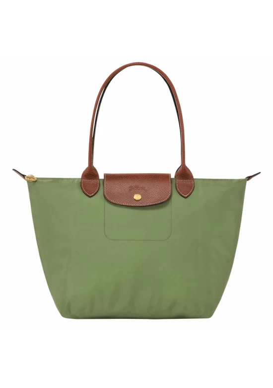 Longchamp Le Pliage Original M Tote Bag Recycled Canvas Lichen Women