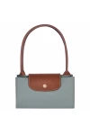 Longchamp Le Pliage Original M Tote Bag Recycled Canvas Steel Women