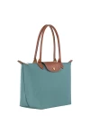 Longchamp Bag Le Pliage Original M Tote Bag Eucalyptus Recycled Canvas Women