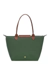 Longchamp Bag Le Pliage Original M Tote Bag British Green Recycled Canvas Women