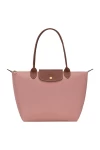 Longchamp Bag Le Pliage Original M Tote Bag Pink Tea Recycled Canvas Women