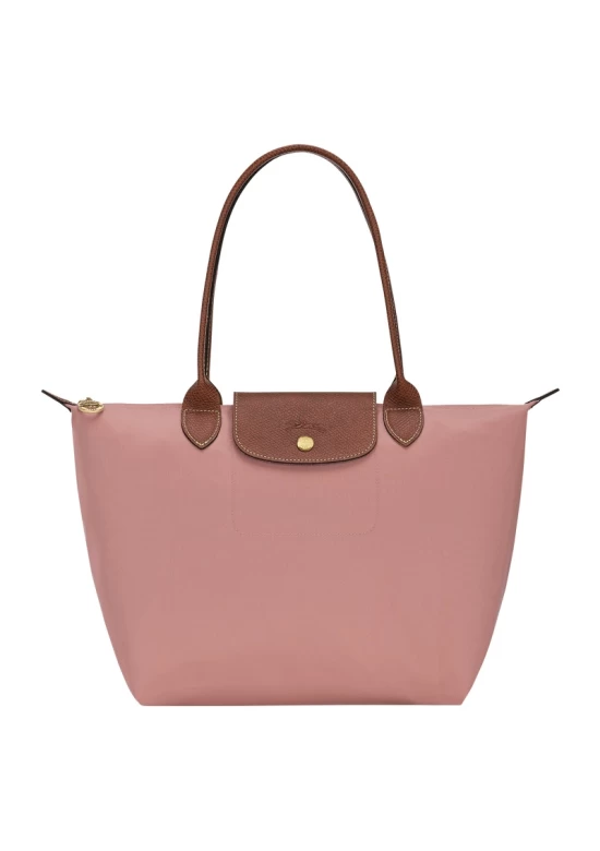 Longchamp Bag Le Pliage Original M Tote Bag Pink Tea Recycled Canvas Women