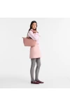 Longchamp Bag Le Pliage Original M Tote Bag Pink Tea Recycled Canvas Women