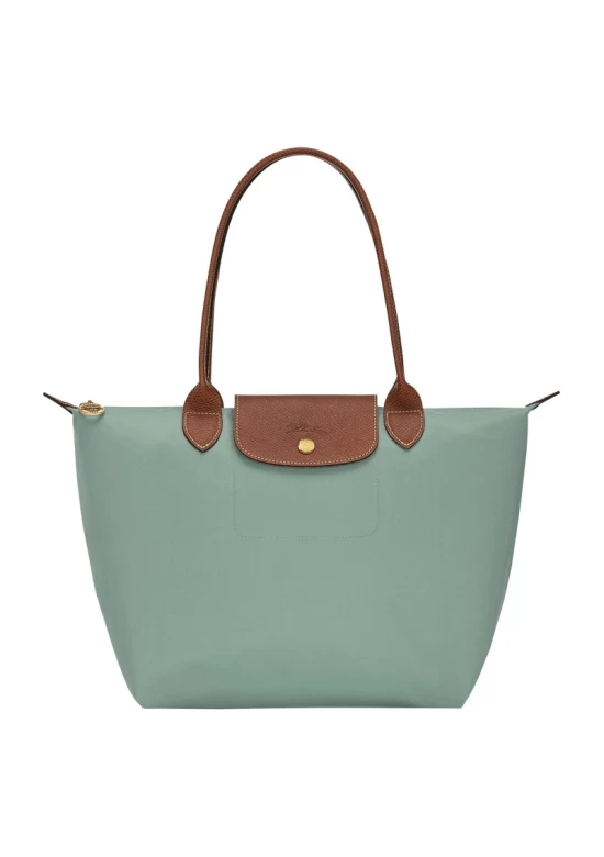 Longchamp Bag Le Pliage Original M Tote Bag Celadon Recycled Canvas Women