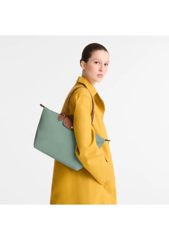Longchamp Bag Le Pliage Original M Tote Bag Celadon Recycled Canvas Women