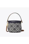 Tory Burch Mini T Monogram Canteen Bag Tory Navy Women