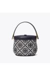 Tory Burch Mini T Monogram Canteen Bag Tory Navy Women