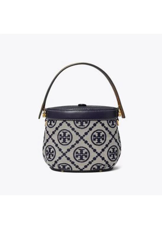 Tory Burch Mini T Monogram Canteen Bag Tory Navy Women