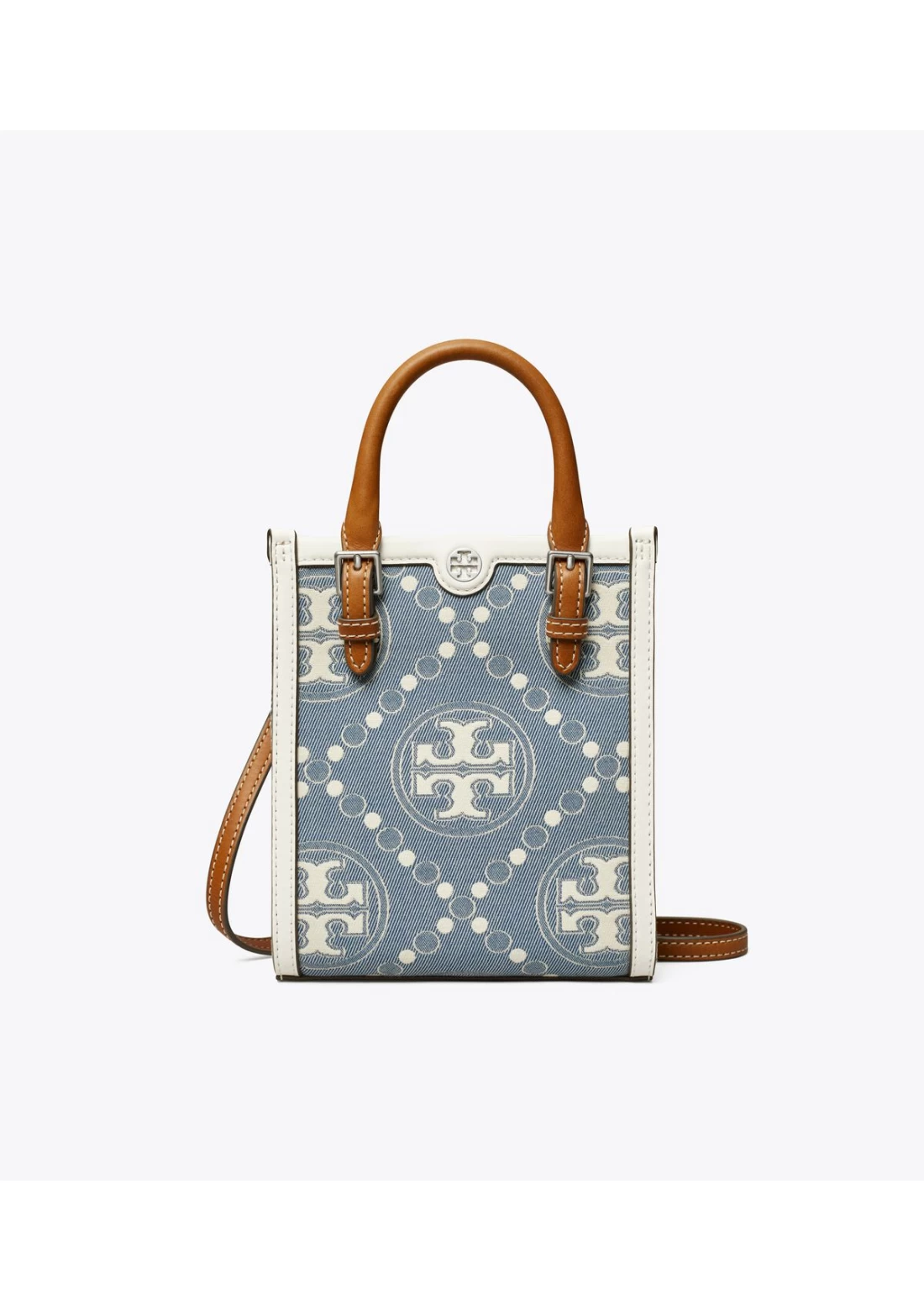 TORY BURCH T MONOGRAM JACQUARD SHOULDER BAG, MOD Shots, What fits, Ways to  wear it