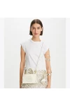 Tory Burch Mini Ella Bio Tote Warm White Women