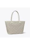 Tory Burch Ever Ready Zip Tote Ivory Women