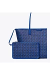 Tory Burch Ever Ready Zip Tote Mediterranean Blue Women