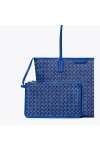 Tory Burch Small Ever Ready Zip Tote Mediterranean Blue Women