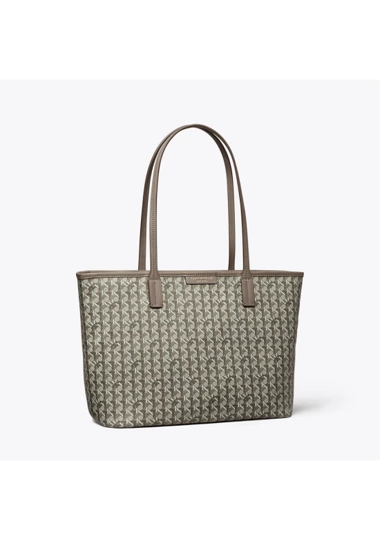 Tory Burch Small Ever Ready Zip Tote Zinc Women