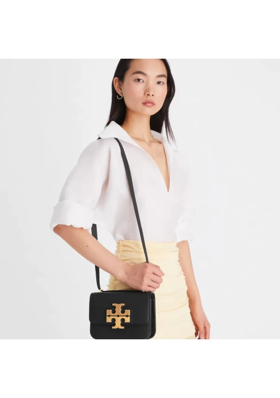 Tory Burch Small Eleanor Convertible Shoulder Bag Black Women