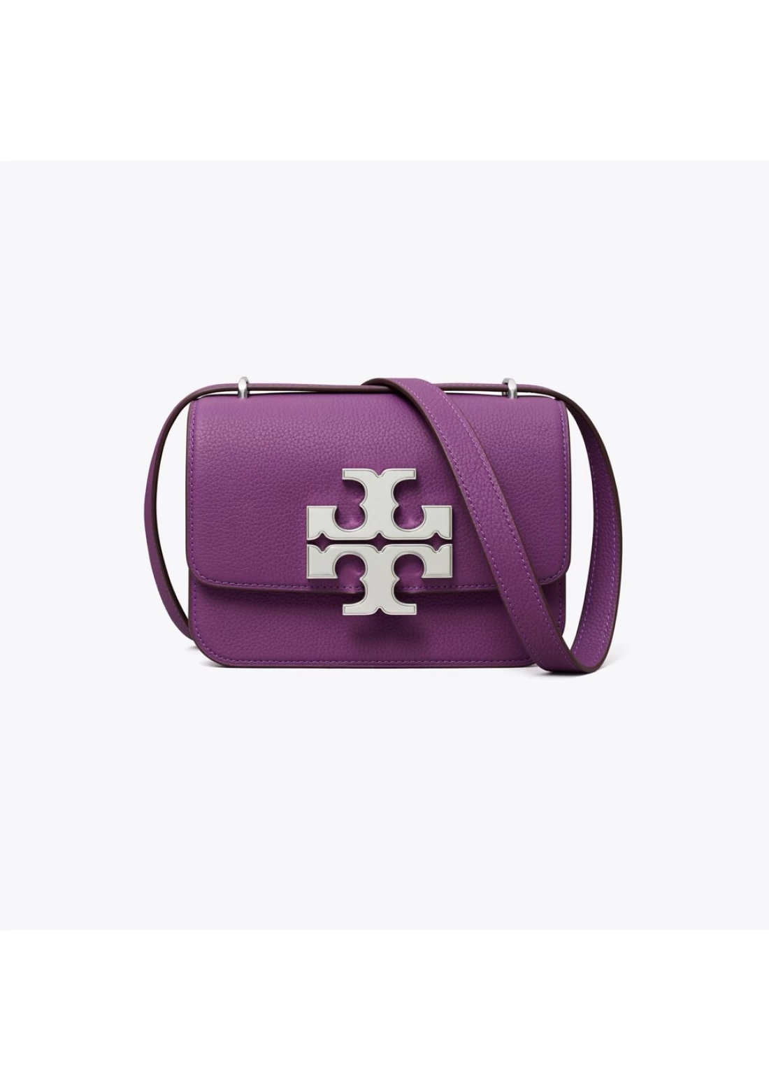 TORY BURCH BRIGHT PURPLE SAFFIANO LEATHER ROBINSON SHOULDER BAG HANDBAG  PURSE | Saffiano leather, Bright purple, Bags