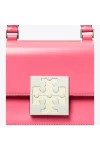 Tory Burch Bon Bon Spazzolato Mini Top Handle Bag Pink Women