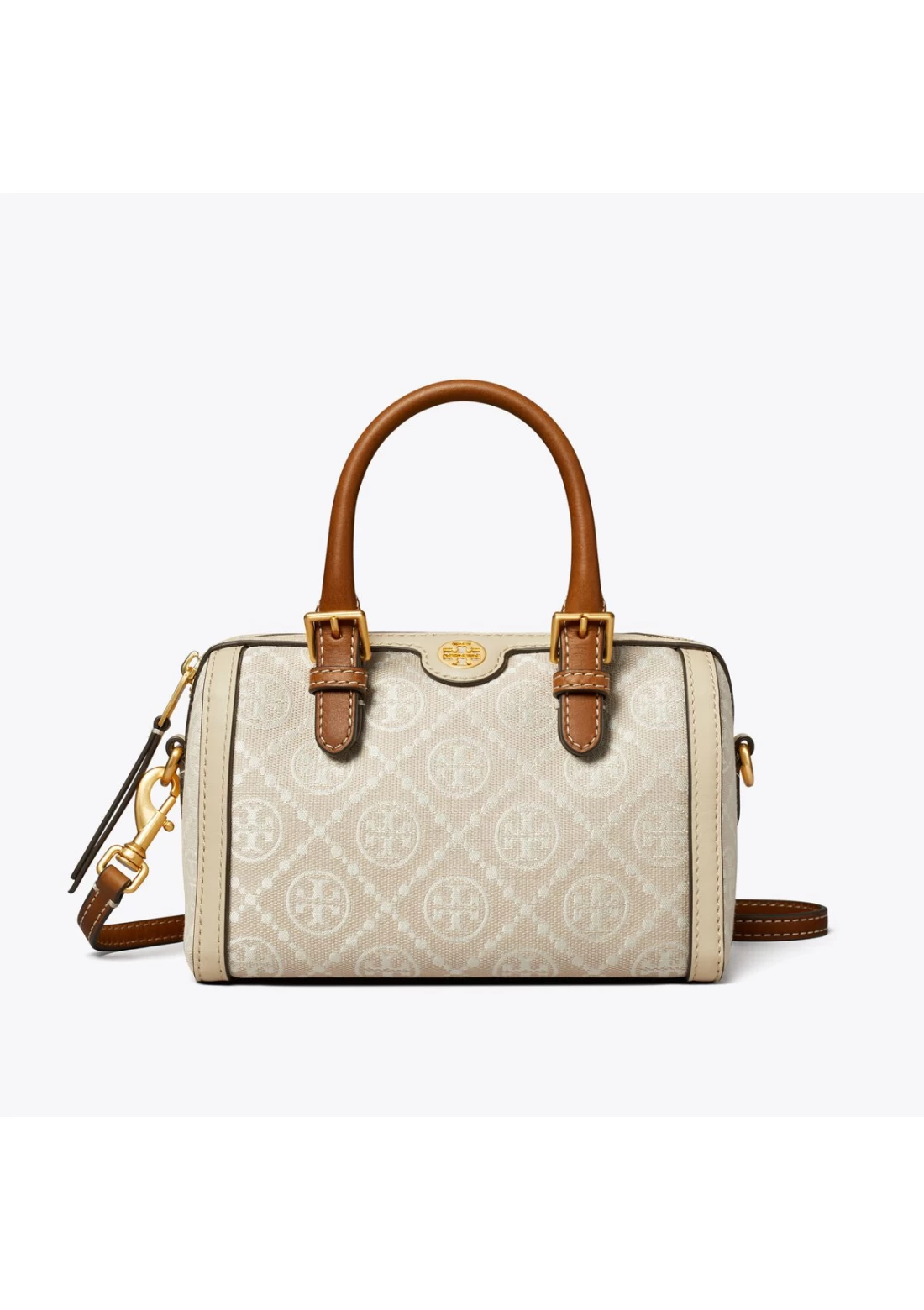 Tory Burch, MINI T MONOGRAM BARREL BAG REVIEW