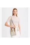 Tory Burch Mini T Monogram Tote Ivory Women