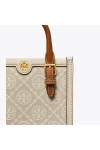 Tory Burch Mini T Monogram Tote Ivory Women