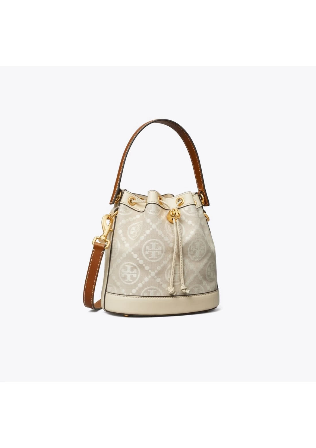 Tory Burch Mini T-Monogram Bucket Bag