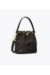 Tory Burch T Monogram Bucket Bag Black Women