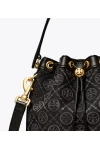 Tory Burch T Monogram Bucket Bag Black Women