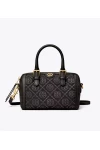 Tory Burch Mini T Monogram Barrel Bag Black Women