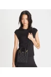 Tory Burch Mini T Monogram Tote Black Women