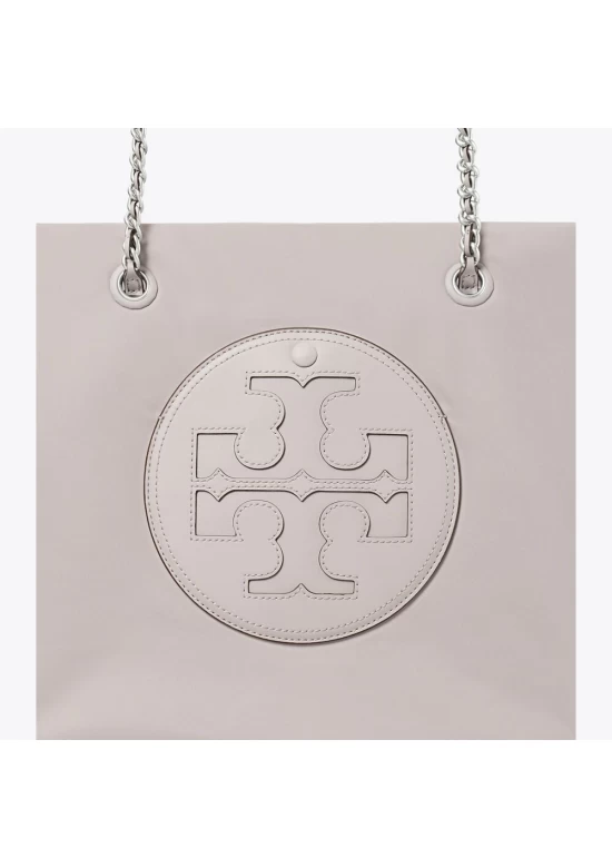 Tory Burch Ella Chain Tote Bay Gray Women