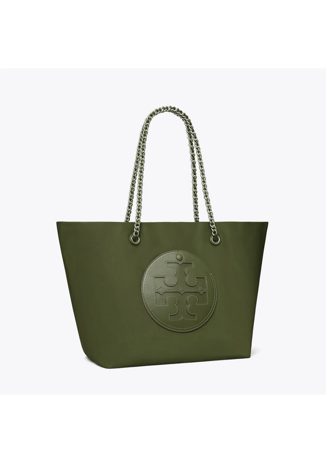 Tory Burch Ella Chain Tote Olive Green Women